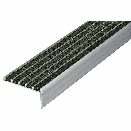 Supergrit 3" Stair Nosing 3'0" Black-Drilled 132-BLA3